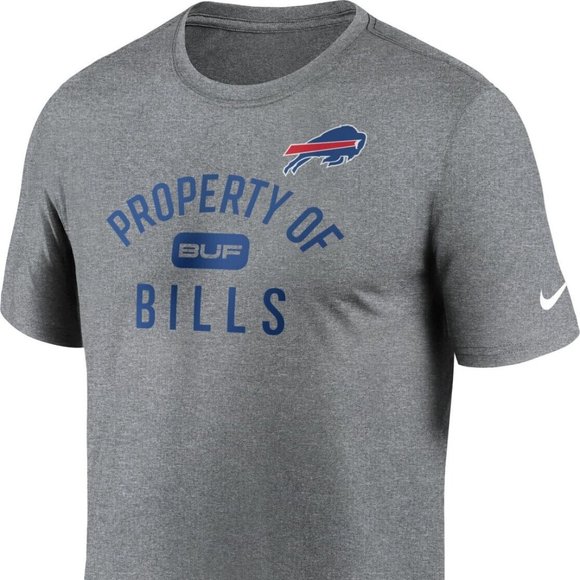 Buffalo Bills Men's Nike Legend "Property Of" Tee - Picture 1 of 2